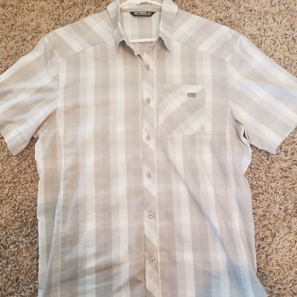 Arc'teryx Brohm Plaid shot sleeve shirt